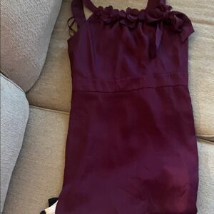 Ann Taylor Loft Deep Purple Dress beautiful and elegant. Worn 3 times.